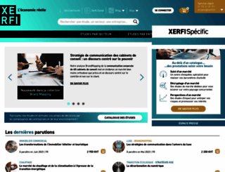 xerfi.fr screenshot