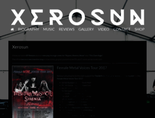 xerosun.com screenshot