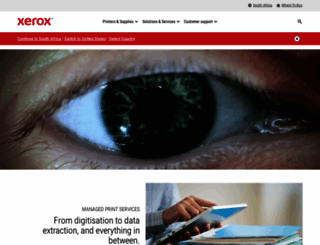 xerox.co.za screenshot