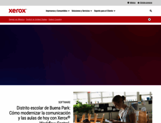 xerox.com.mx screenshot
