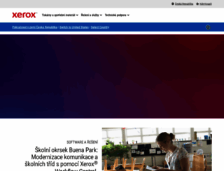 xerox.cz screenshot