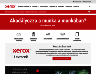 xerox.hu screenshot