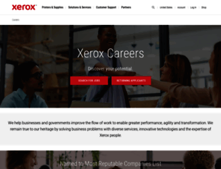 xeroxagentjobs.com screenshot