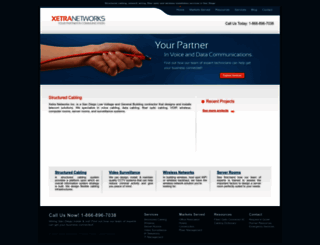 xetranetworks.com screenshot