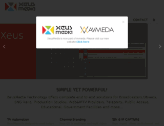 xeusmedia.com screenshot
