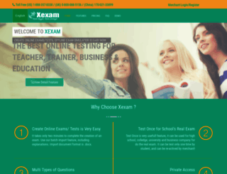 xexam.com screenshot