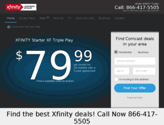 xfinityauthorizedoffers.com screenshot