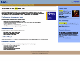 xgc-tek.com screenshot