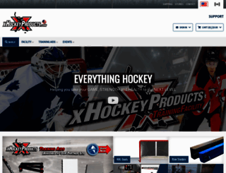 xhockeyproducts.com screenshot