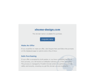 xhome-design.com screenshot