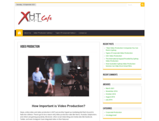 xhtmlcafe.net screenshot