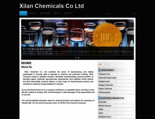 xilanchem.com screenshot