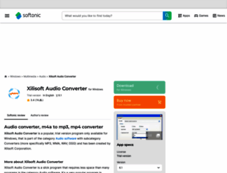 Access .com. Xilisoft Audio Converter -  Download