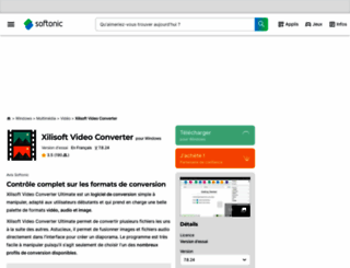 xilisoft-video-converter-ultimate.softonic.fr screenshot