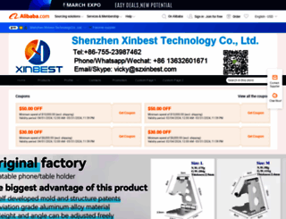 xinbest.en.alibaba.com screenshot