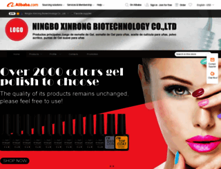 xinrongnb.en.alibaba.com screenshot