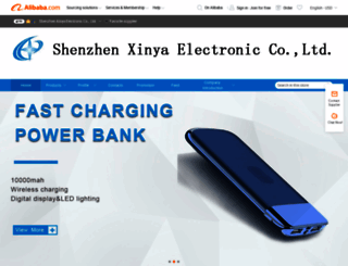 xinyaonline.en.alibaba.com screenshot