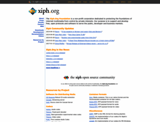 xiph.org screenshot