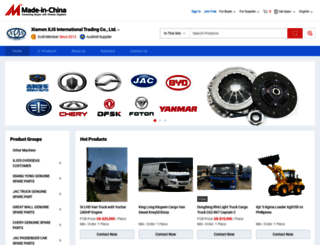 xjs-truck.en.made-in-china.com screenshot