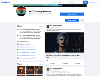 xlcgamingnetwork.com screenshot