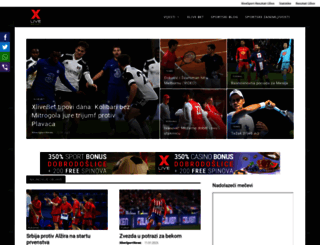 xlivesport.com screenshot