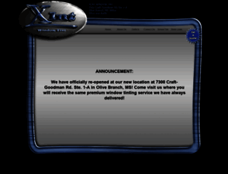 xlntwindowtint.com screenshot