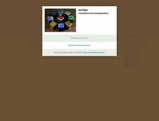 xlp-dice.backerkit.com screenshot