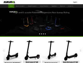 xlt-scooter.com screenshot