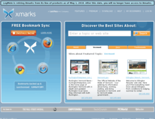xmarks.com screenshot