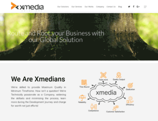xmedia.in screenshot
