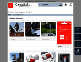 xmediasat.com screenshot