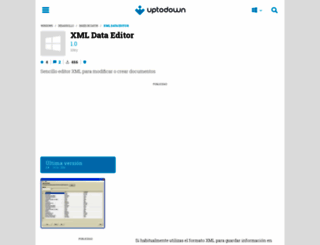 xml-data-editor.uptodown.com screenshot