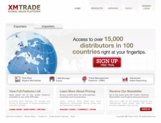 xmtrade.com screenshot