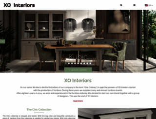 xo-interiors.com screenshot