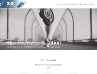 xofootwear.com screenshot