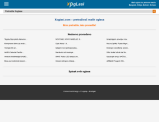 xoglasi.com screenshot