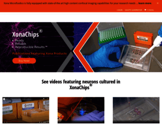 xonamicrofluidics.com screenshot