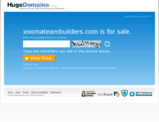 xoomateambuilders.com screenshot