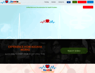 xoomia.com screenshot