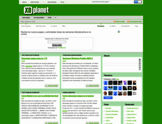 xoplanet.blogspot.com screenshot