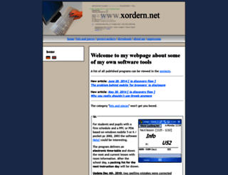 xordern.net screenshot