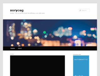 xoryceg.wordpress.com screenshot
