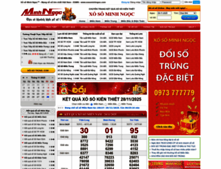 xosominhngoc.com screenshot