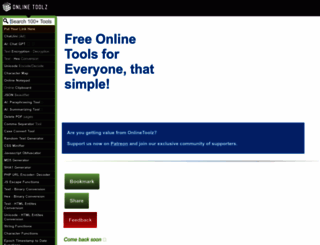 xpath.online-toolz.com screenshot