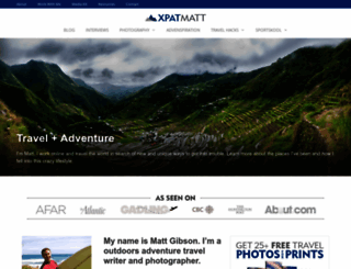 xpatmatt.com screenshot