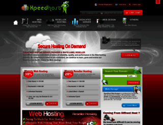xpeedhost.com screenshot