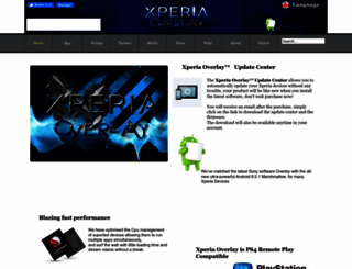 xperiaoverlay.com screenshot