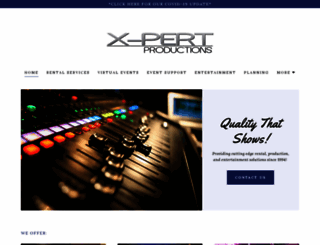 xpertproductions.com screenshot