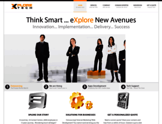 xplore-tech.com screenshot