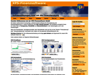 xps-finanzsoftware.de screenshot